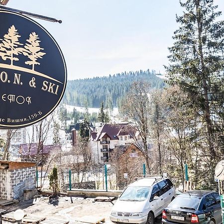 Маєток "Zymon & Ski" Bukovel Bagian luar foto