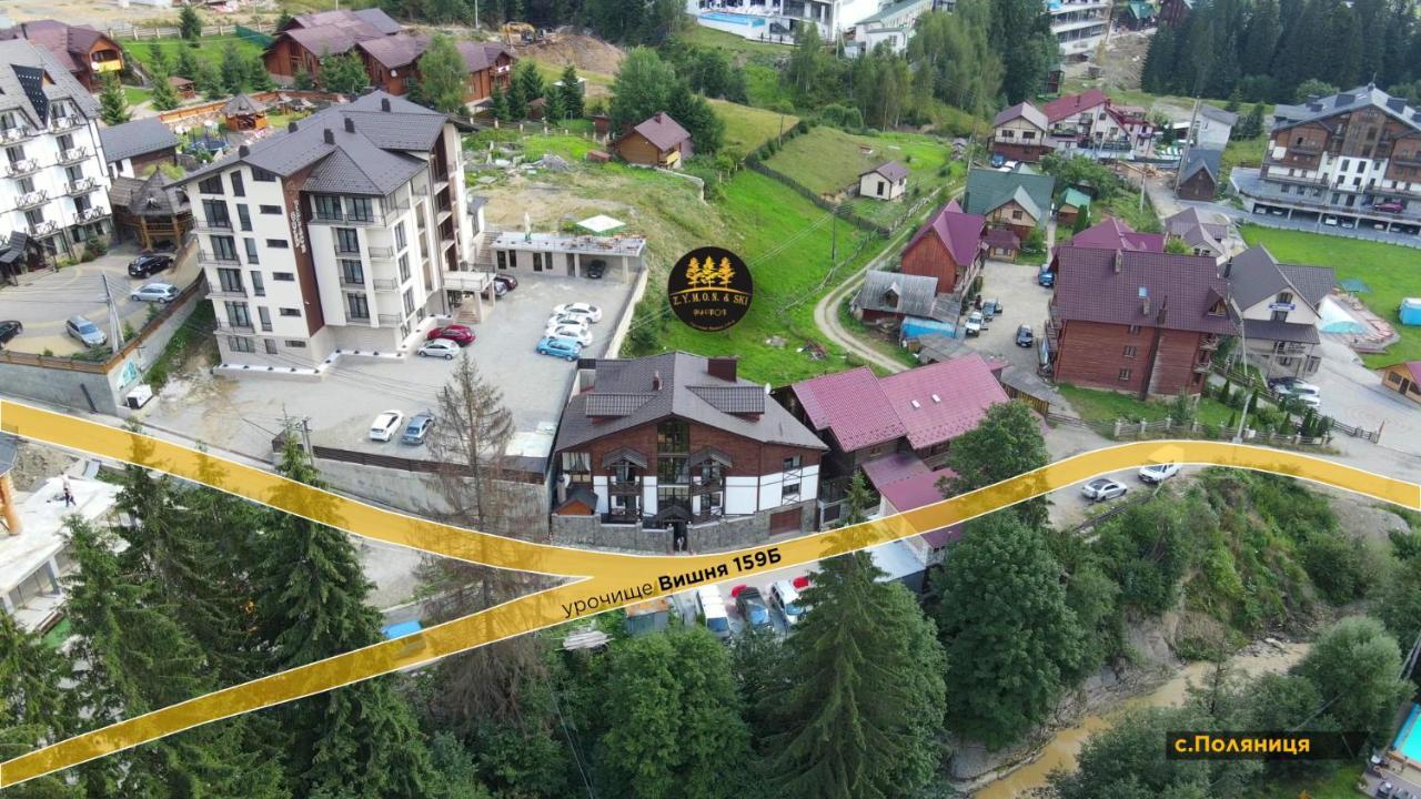 Маєток "Zymon & Ski" Bukovel Bagian luar foto