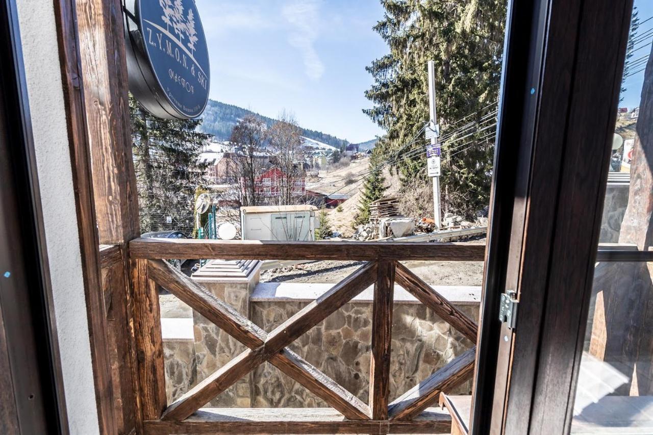 Маєток "Zymon & Ski" Bukovel Bagian luar foto