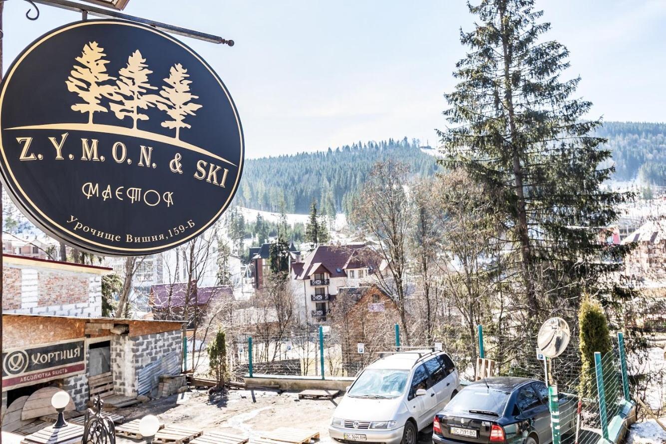 Маєток "Zymon & Ski" Bukovel Bagian luar foto